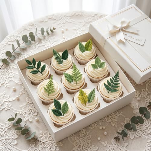 Tropical Leaf Silicone Molds Fern Leaf Fondant Mold Set Of 4 - color: Style I