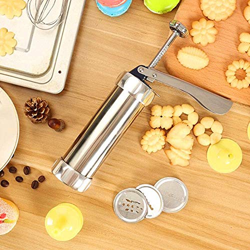 YOOUSOO Cookie Maker Cookie Press Gun Kit Stainless Steel