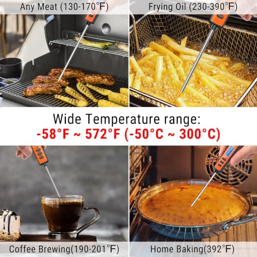 TempPro TempSwif 1 Sec Digital Meat Thermometer for Cooking Food