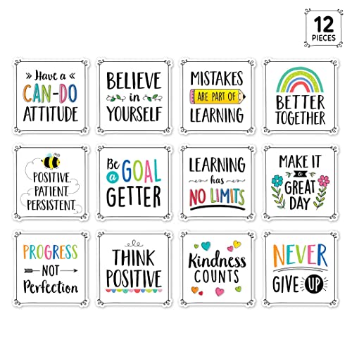 CTP Positive Mindset 10 in Cutouts, Growth Mindset Classroom Decor Set - color: Positive Mindset