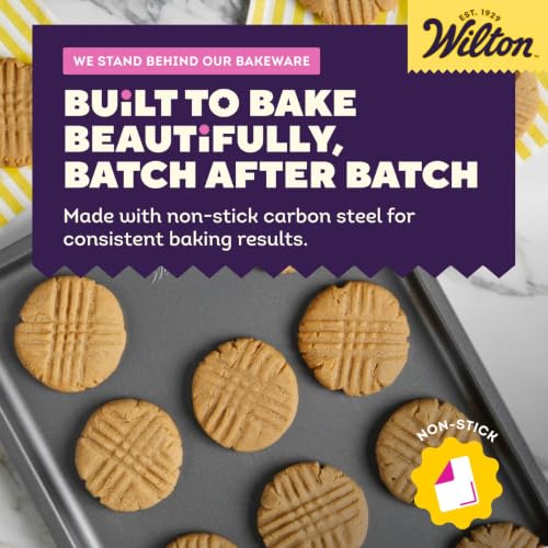 Wilton Silver Non-Stick Baking Sheet, Made Without PFAS, 15.25 x 10.25 in. - size: 15.25 x 10.25 IN