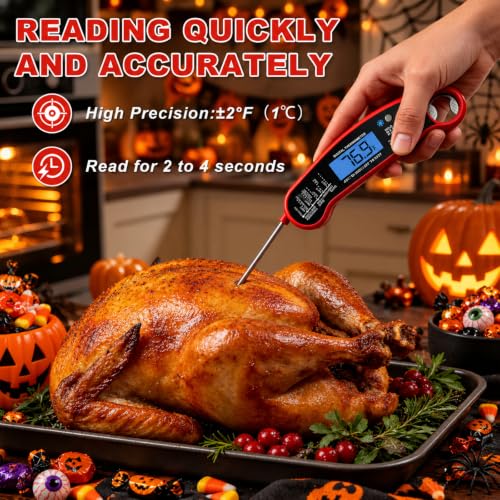 Meat Thermometer Digital, Instant Read Food Thermometer