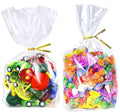PigPotParty Cellophane Treat Bags 6x9 Inch, 100 Pack, Clear Goodie Bags - color: 6x9 Inch (Pack of 100)