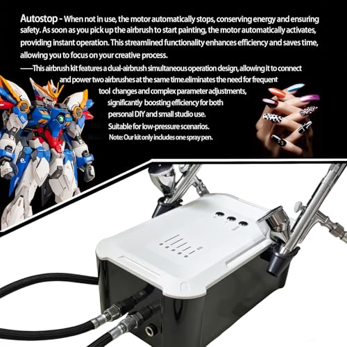 55psi Airbrush Kit with Compressor