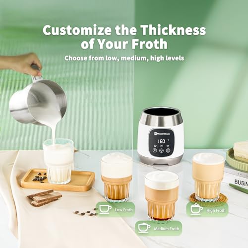 Maestri House DualFro 600 Milk Frother and Steamer 21oz/600mL - color: White
