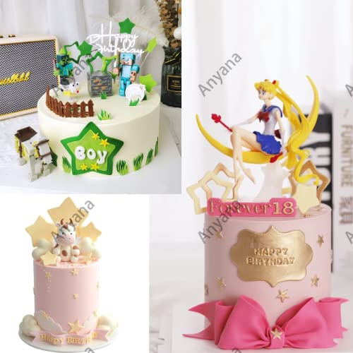 Plastic 10 Pcs Set 3D Gingerbread Star Decoration Cookie Cutters