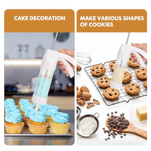 Cookie Press for Baking, Spritz Cookie Press Gun Kit