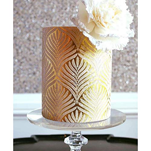 RAYNAG 6 Pieces Cake Decorating Stencils for Buttercream