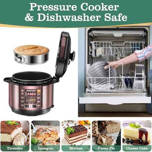 9-Inch Springform Cake Pan, Removable Bottom, 304 Stainless Steel - size: 9" Cake Pan