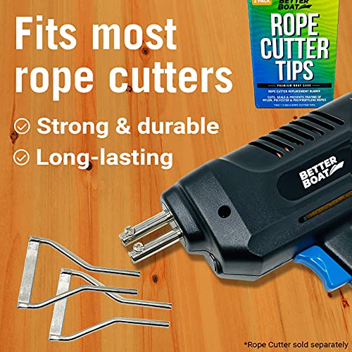 2 Pack Hot Knife Rope Cutter Heads, Soldering Iron Cutting Tip Replacement - style: Extra Tips