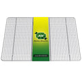 Stainless Steel Wire Cooling Rack-14"x20"-Ultra Heavy Duty, Commercial Grade, Extra Large-Cool Cookies, Cakes & Bread-Perfect for Baking Meat & Bacon-Fits 3/4 Big Sheet Pan-Oven & Dishwasher Safe