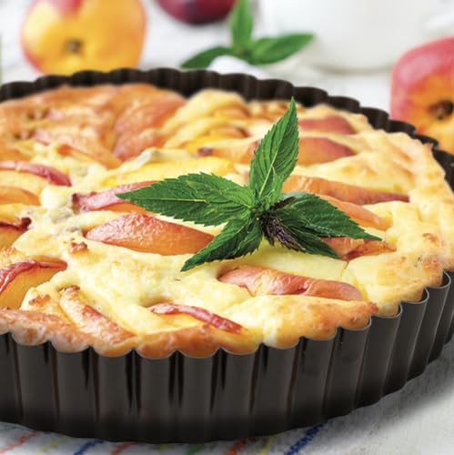 Gobel - Fluted Tart & Quiche Pan, Non-Stick, Removable Base, 11 in - size: 11"