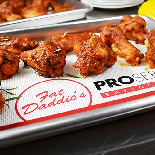 Fat Daddio's Natural Aluminum Quarter Sheet Pan, 2-Pack - size: Quarter (9 x 13 Inch), style: 2-Pack