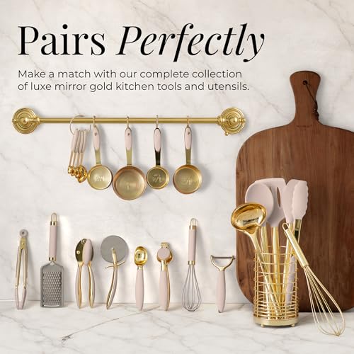 Styled Settings Gold Measuring Cups and Spoons Set, 8-Piece - color: Beige
