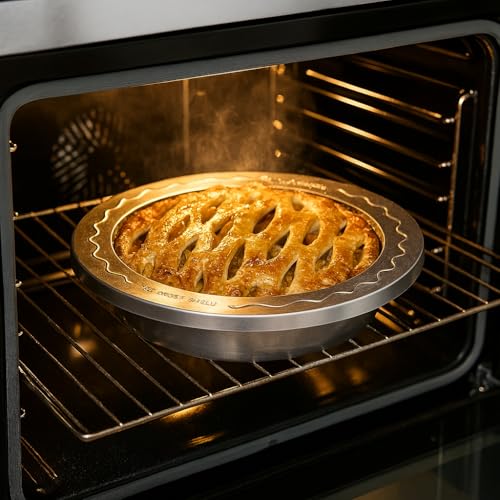 Mrs. Anderson's Baking Pie Crust Protector Shield, Set Of 2, Fits 9.5-Inch And 10-Inch Pie Plates, Prevents Over-Browning And Spills - style: Original, 10-Inch, Set/2