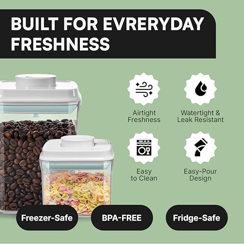 Bop Top Airtight Food Storage Containers | Pop-Top Lid | 3.5 Cups / 30 Oz - color: Single: 30 oz