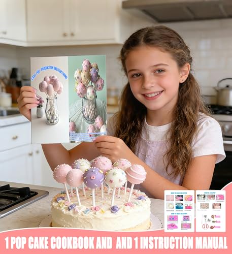 Cake Pop Supplies Kits With Stand Sticks Mold, Thanksgiving Gifts - size: 336 pcs