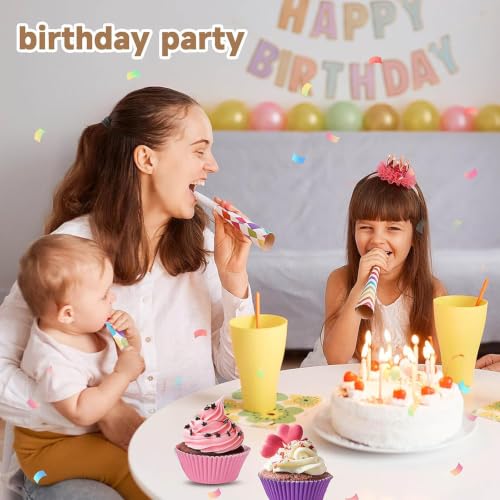 Standard Bright Rainbow Cupcake Liners, Paper Baking Cups, 400 Pack - color: Rainbow, size: Standard