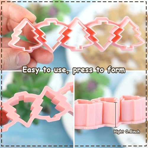 Mini Christmas Cookie Cutter for Pet Treats, Cute Homemade Snacks Cutters - color: Christmas