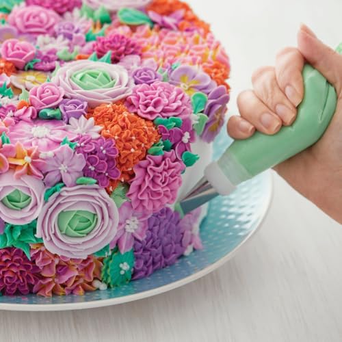 Wilton Decorating Tip Set 3/Pkg-#104 Petal/#352 Leaf/#224 Flower