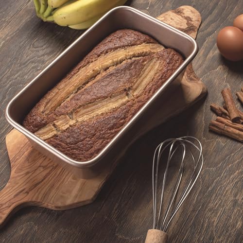 HAPPIELS 5 x 9 inch Nonstick Loaf Pan 1lb for Oven Baking, PFOA & BPA Free - style: Loaf Pan