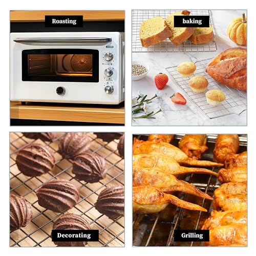 Cooling Racks for Cooking and Baking, Suitable for 10" x 15" Sheet Pan