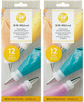 Wilton Disposable 16-Inch Decorating Bags (2 Pack) - size: 16" 2 count