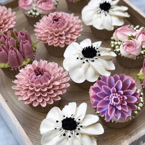 Flower Silicone Molds Daisy Flower Fondant Silicone Molds - color: Style B
