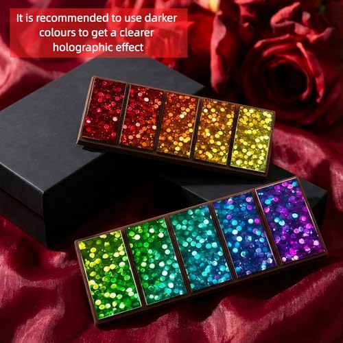 Christmas Candy Molds Holographic Chocolate Mold Silicone, Dot - color: Dot, style: Rectangle