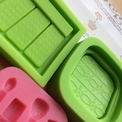 3D mini Makeup Tools Loose Powder Eye Shadow silicone molds set of 3