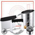10 Pcs Pastry Biscuit Cutter for Baking Set Stainless Steel