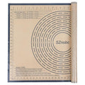 Non-slip Silicone Pastry Mat 28X20 inch Large Baking Mat with Measurements - color: Gray, size: 28"L x 20"W