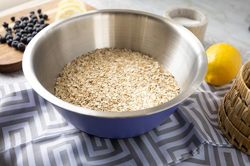 Fox Run Stainless Steel Mixing Bowl, 2.75 Quart Purple Mixing Bowl - color: Purple, size: 2.75 Quart