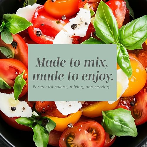 COOK WITH COLOR Mixing Bowls with Lids - 12 Piece Plastic Nesting Bowls Set includes 6 Prep Bowls and 6 Lids, Microwave Safe Mixing Bowl Set, Mint Diamond - color: Mint Diamond