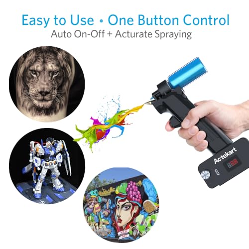 No-Clean Airbrush Kit with Disposable Nozzle