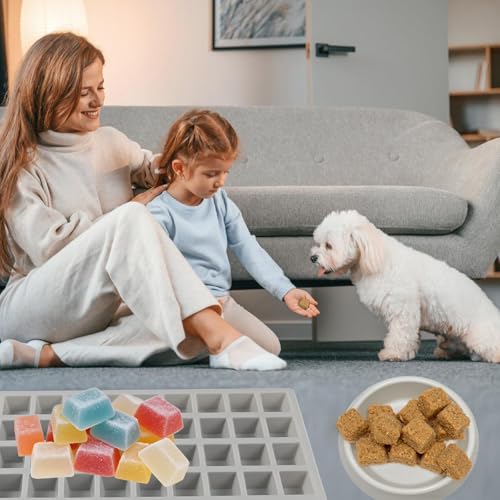 Square Caramel Hard Candy Molds, 72 Cavities Terrace Silicone Molds - color: 72 Cavity Square-Terrace Mold