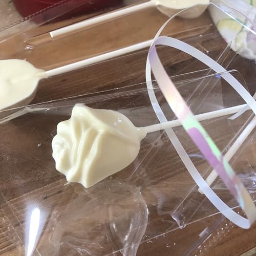 CANDISLE Rose Lollipop Chocolate Candy Mold