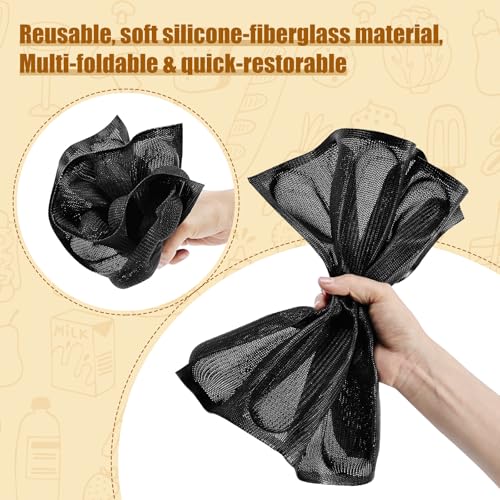 Upgraded Silicone Perforated Baking Forms, Sandwich Mold, French Baguette Bread Pan, Food Mat, Non-Stick Baking Liners (1PCS, 12 Loaf_11.8x15.7 inch) - size: 1 PCS, 12 Loaf_11.8x15.7 inch