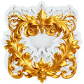 Baroque Curlicues Scroll Relief Lace Frame Silicone Fondant Molds - color: Style L