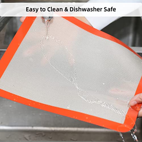 AMYONE 12x12 Square Silicone Baking Mats for XL Air Fryer, Platinum, 2PCS - size: 11.8"L x 11.8"W