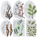 Tree Branch Silicone Molds Tree Twigs Leaves Fondant Mold Set of 6 - color: Style D