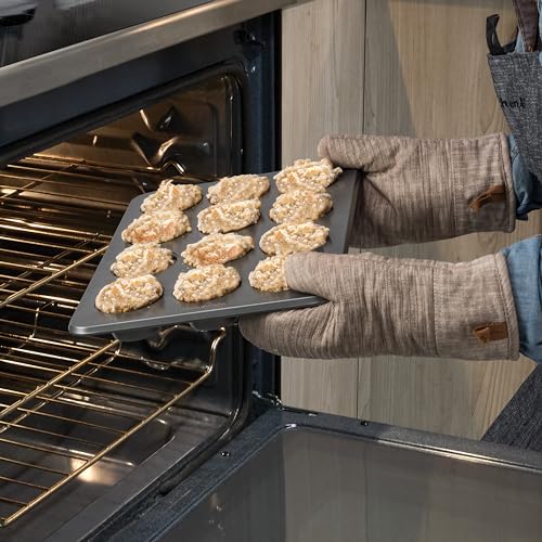KitchenAid Nonstick Aluminized Steel Muffin Pan, Contour Silver, 12 Cup (Pack of 6) - color: Contour Silver, size: 12 Cup (Pack of 6)