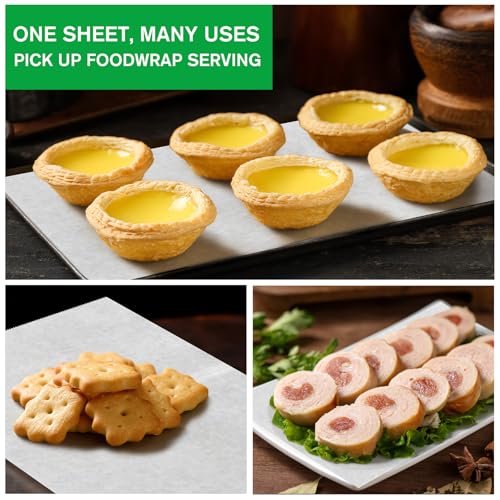 EcoDispose 2000 Count 12" x 10.5" Precut Pop Up Deli Paper Sheets, White - color: White, size: 12"x10.5"