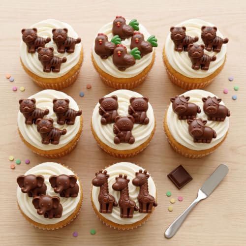 31 Cavity Animal Silicone Chocolate Molds