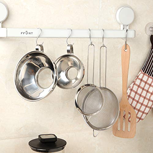 Boao 4 Pcs Stainless Steel Canning Funnels with Fine Mesh Strainer,Silver