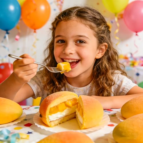 2Pack Mango Shape Cake Mold - Fruit Pudding Mango Silicone Molds for Baking - color: 8-Cavity Mango