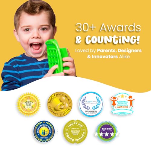 FunBites Yellow Squares Sandwich Cutters For Kids Lunch Toddler Bite Size - color: Yellow Squares