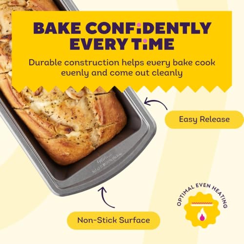 Wilton Platinum Non-Stick Loaf Pan, Made Without PFAS, 9 x 5 in - size: 9 x 5 Loaf Pan