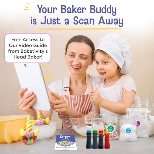 Baketivity x Duff Goldman Unicorn Cookies Kids Baking Kit