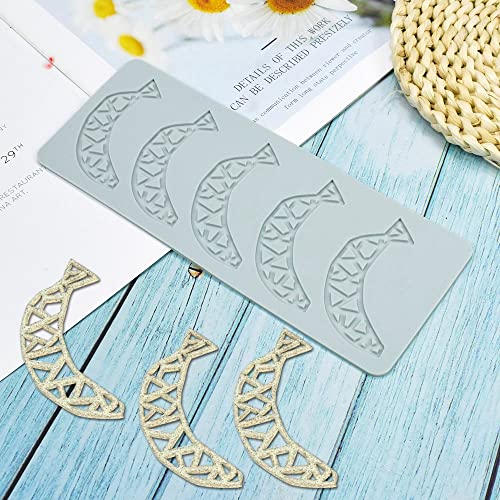 TUKE 3D Hollow Lace Fondant Molds Fruits Leaf Shape Lace Mat Party Cake Decoration Tool Cupcake Mat Silicone Molds for Polymer Clay Chocolate Baking Gummy Mould (Banana_9.24x3.6x0.08inch_C) - size: Banana_9.24x3.6x0.08inch_C